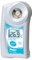 Digital Handheld Pocket Salt Meter "Atago" Model PAL-ES3 Digital Handheld Pocket Salt Meter "Atago" Model PAL-ES3